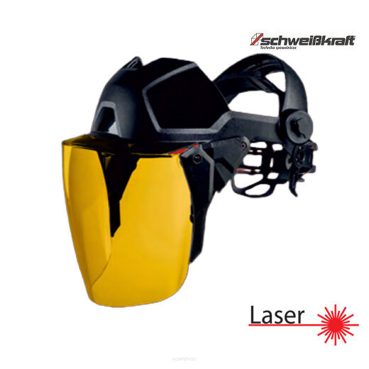 Przyłbica ochronna - UVEX Laservision FS 1 złota 1872015