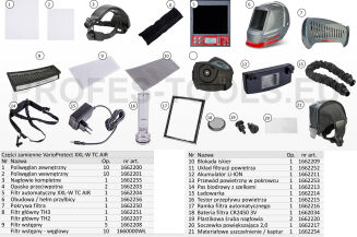 Poliwęglan wew 10 szt do VarioProtect XXL-W TC AIR - 2