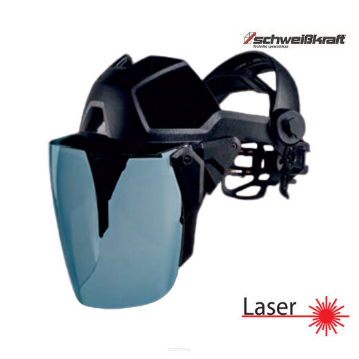 Przyłbica ochronna - UVEX Laservision FS 1 blue (niebiesko-szary wizjer)  1872020