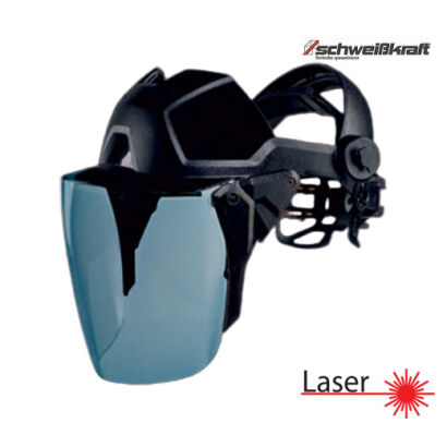 Przyłbica ochronna - UVEX Laservision FS 1 blue (niebiesko-szary wizjer)  1872020