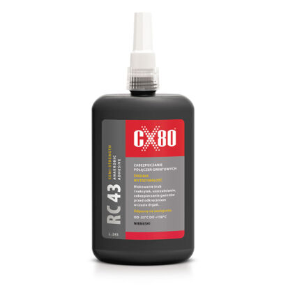 CX80 RC-43 250ml - klej do gwintów- max M36 średni 120
